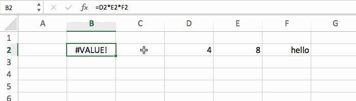 Excel Six Common Errors And How To Fix Them