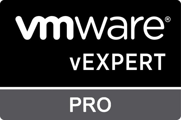 VMware vExpert Pro Award