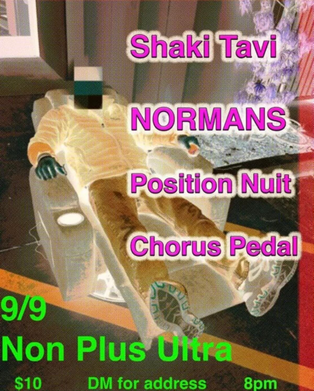 Shaki Tavi / Normans / Position Nuit / Chorus Pedal