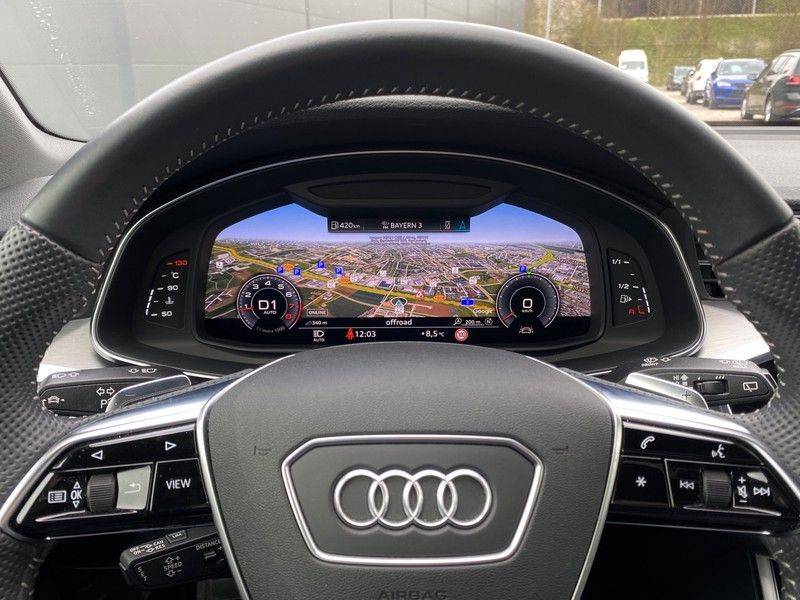 Audi A6 Avant 45TFSI 245pk S-line Black Optic Matrix-LED Pano ACC Virtual Camera Zetels+Memo Trekhaak 20-inch afbeelding 15