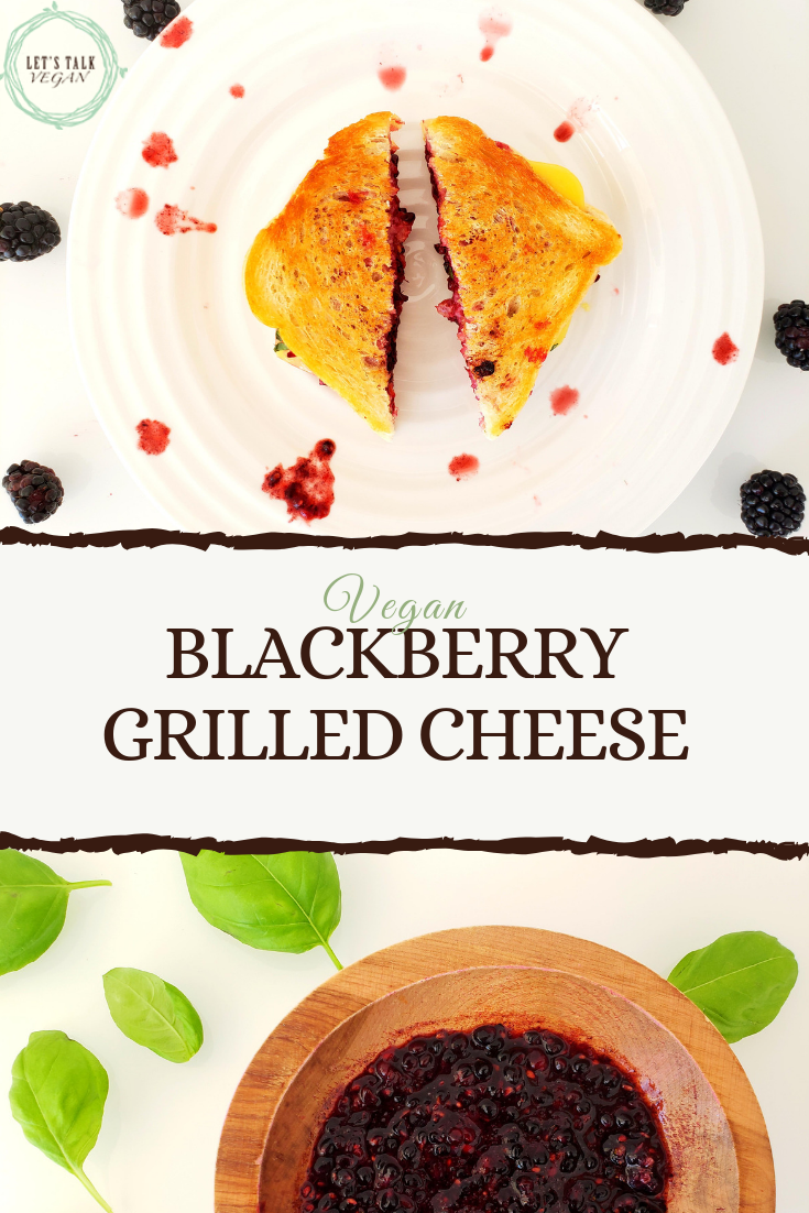 Blackberry grilled cheese