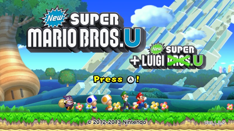 Wii U console + New Mario & Luigi U - Wii U Stuff