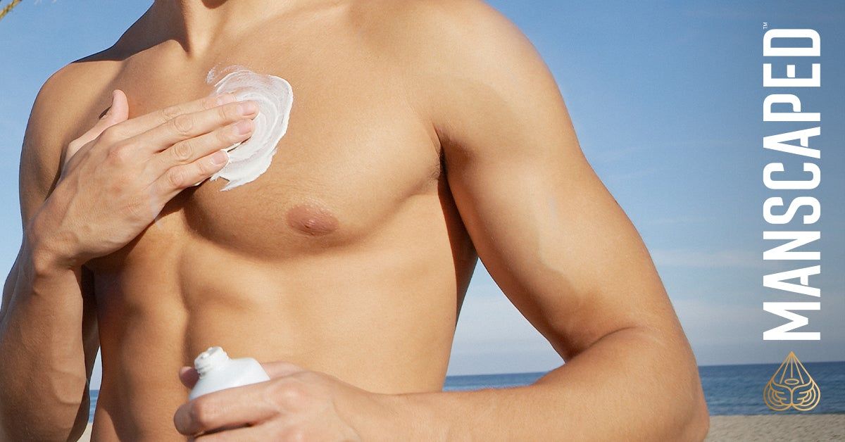 Using shaving cream for sunburn relief