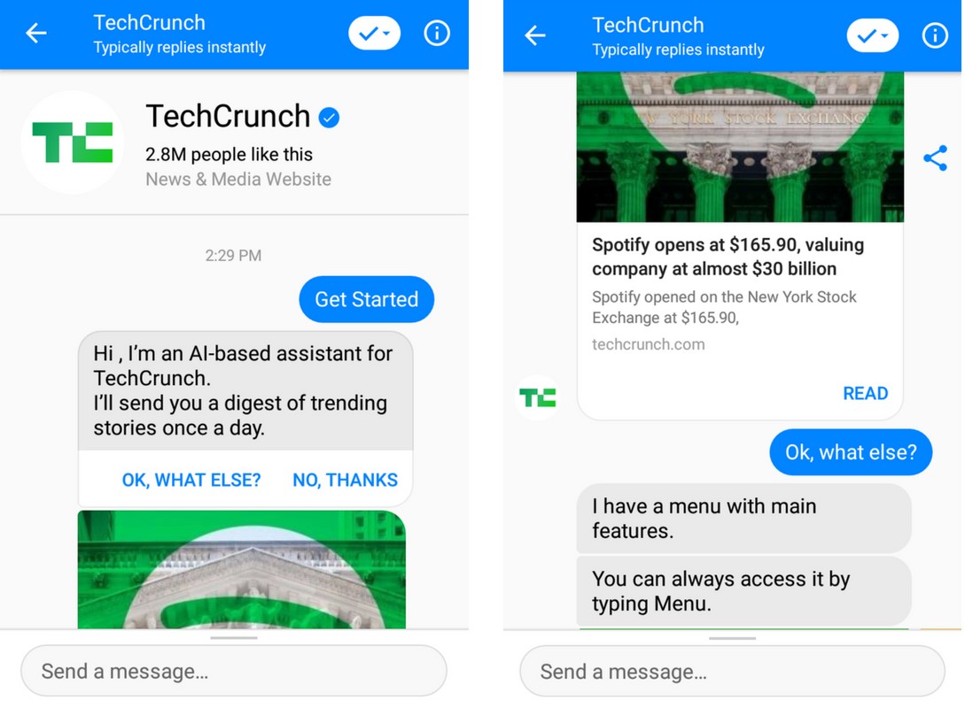 tech crunch screenshot