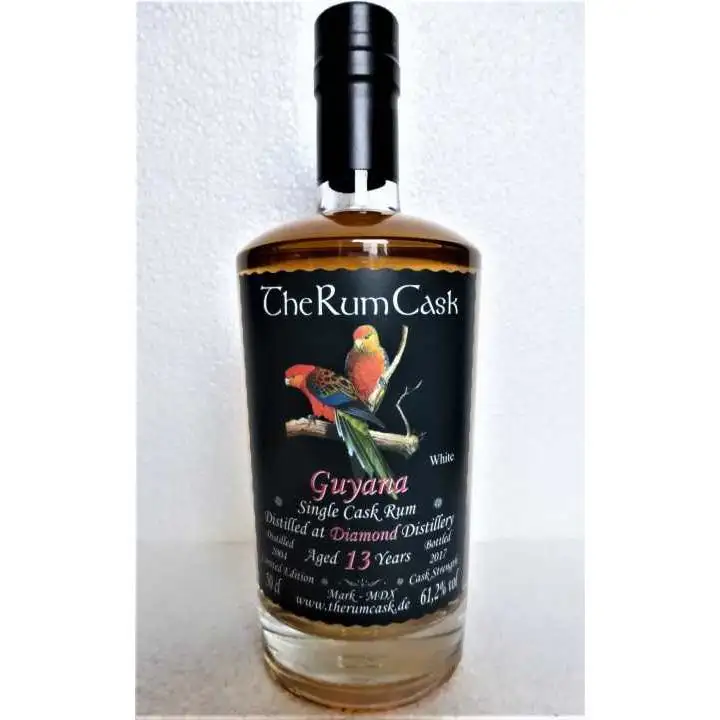 Image of the front of the bottle of the rum Guyana MDX
