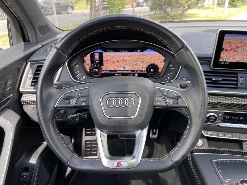 Audi SQ5 3.0TFSI 354pk Quattro Black Optic Lucht HUD Standk B&O Pano Ruitleder Tr.Haak ACC VOL! afbeelding 18