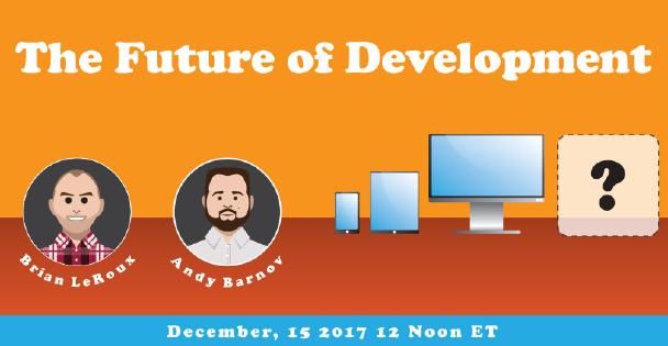 Banner for The Future of Development