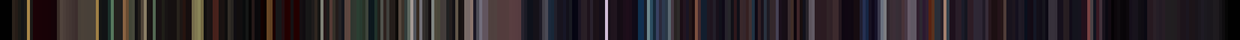 A barcode of colors from the vid The Beast and Dragon, Adored