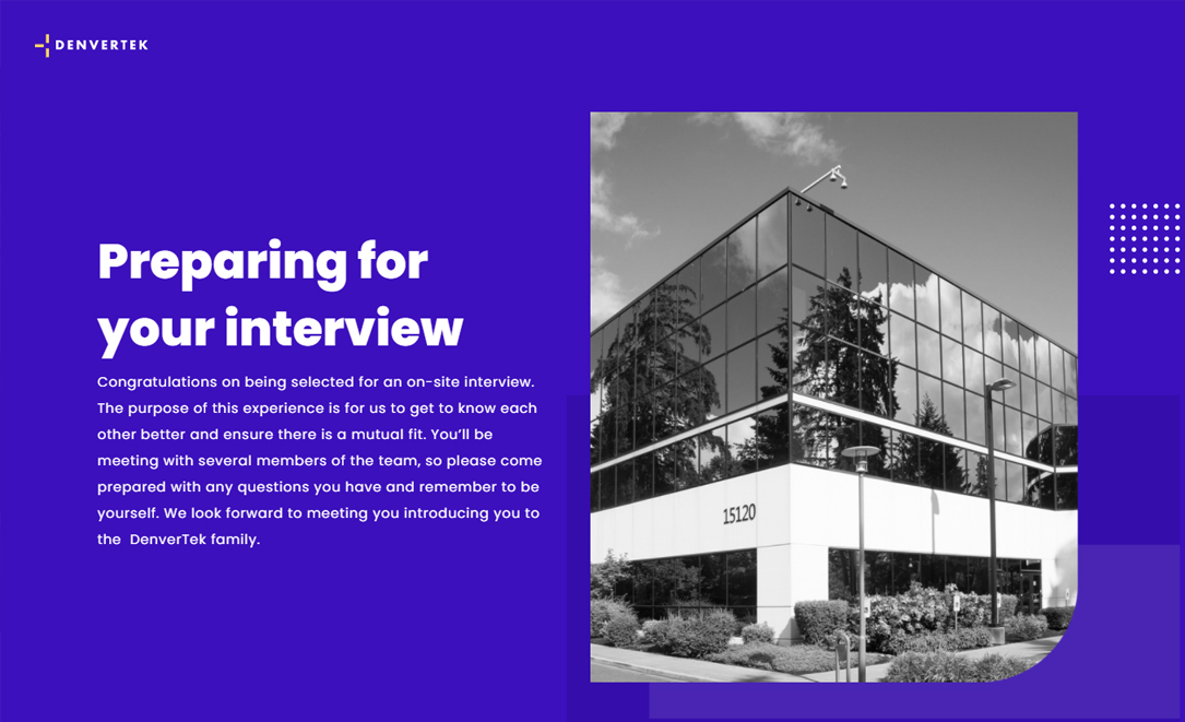 Microsite for on site or virtual workshop Microsite for on site or virtual workshop