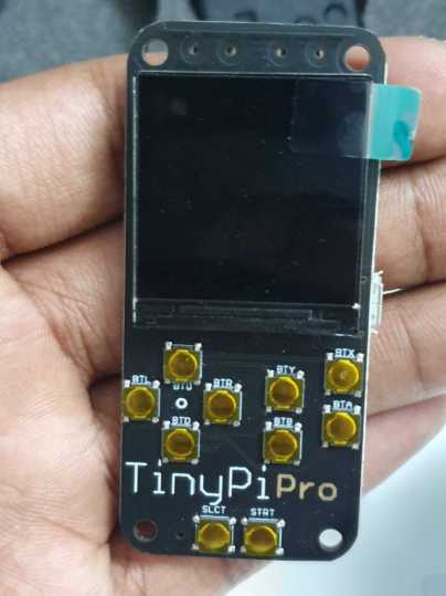 TinyPi pro circuit on frontside