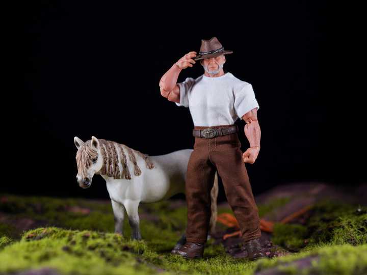 Old Man Logan And His Horse