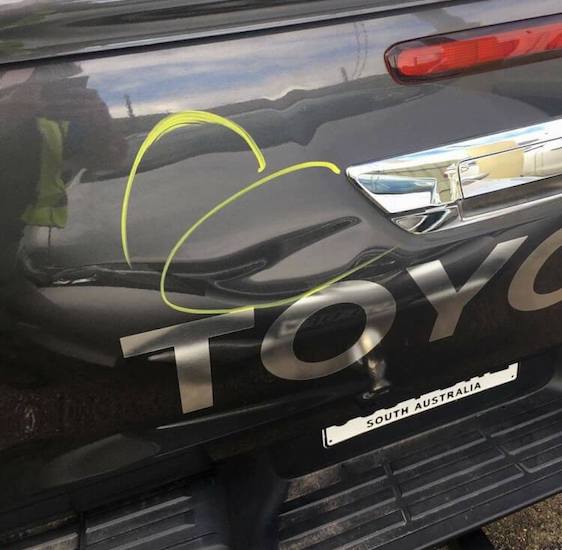 Toyota Hilux - Tailgate - Before