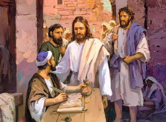 耶稣召叫税吏玛窦| 玛9:9-13 | 峇冬丁宜圣母圣名堂