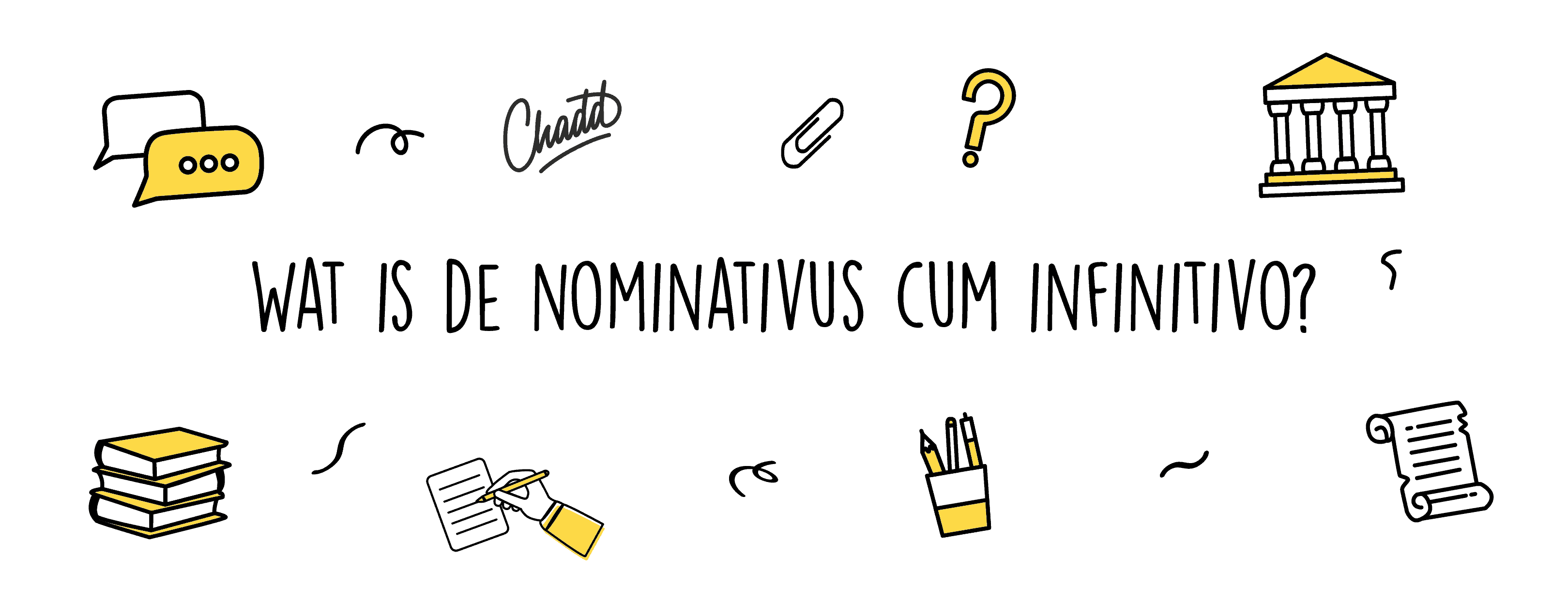 wat is de nominativus cum infinitivo