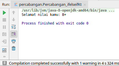 Percabanga IF/ELSE IF/ELSE