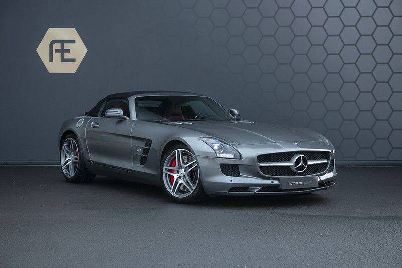 Mercedes-Benz SLS Roadster 6.3 AMG Carbon Pack + MIDDLE GRAY HIMALAYAS + Full Carbon Motor afdekking afbeelding 10