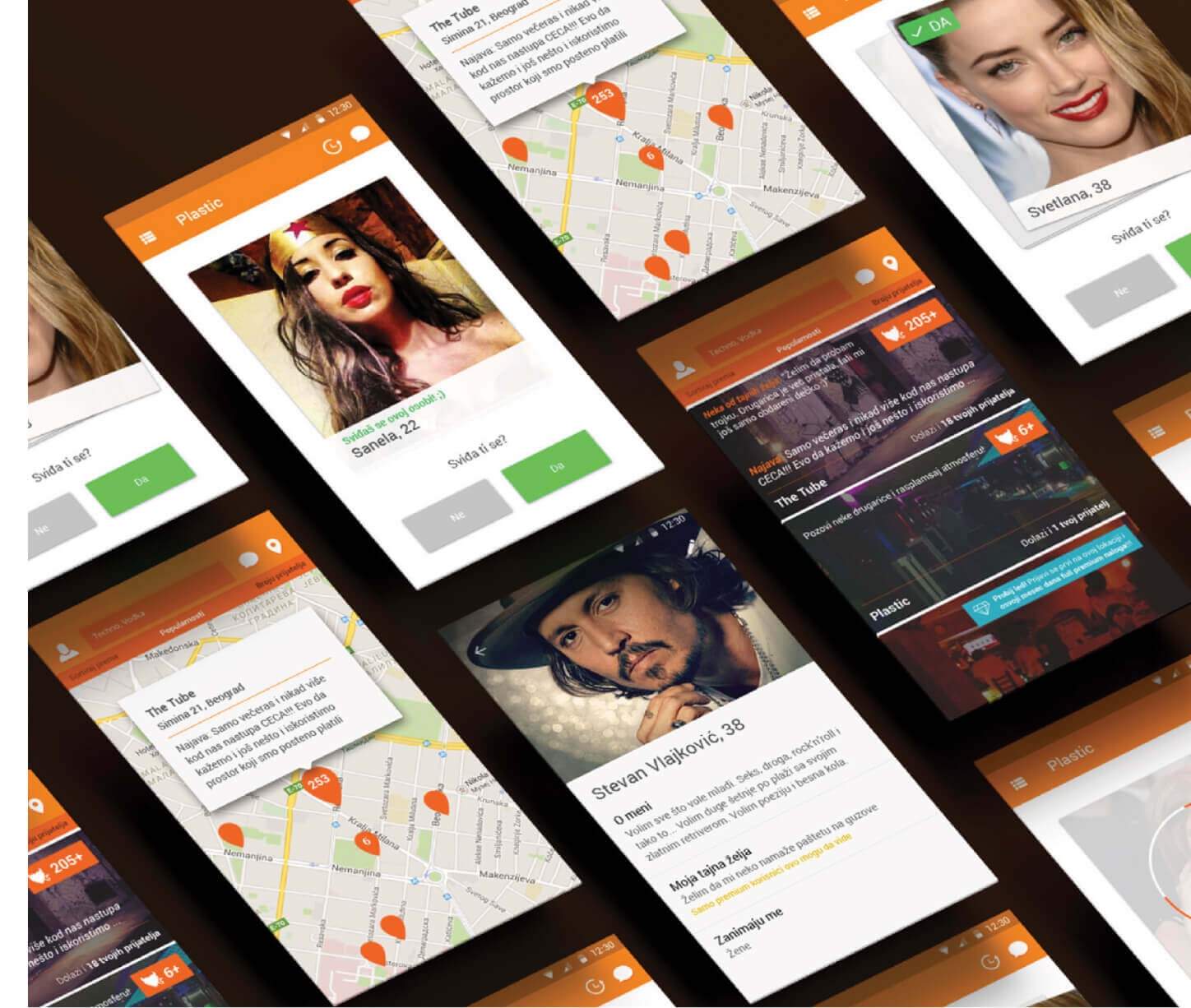 Location based Tinder like application overview Location based Tinder like application overview