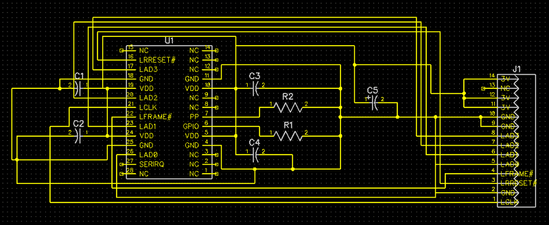 14-Pin Schematic