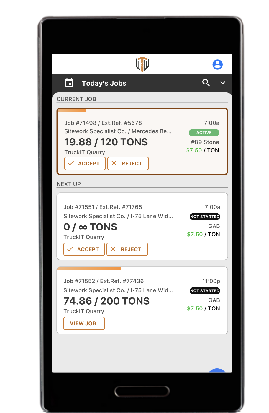 Download TruckIT's Mobile App