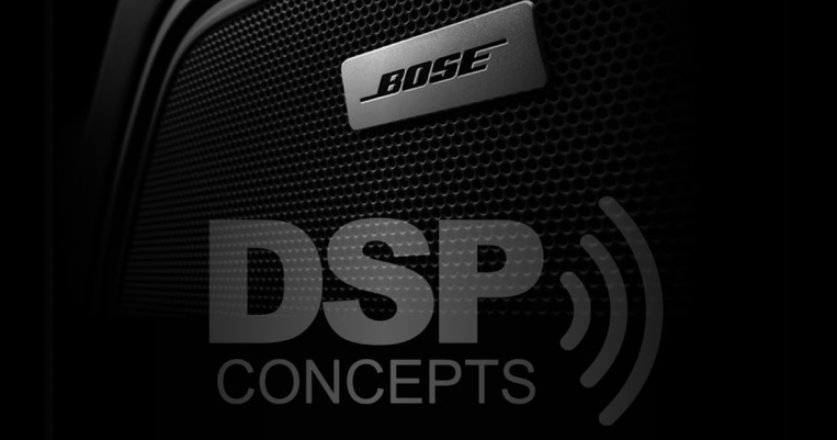 Bose and DSP Concepts work together for a quieter ride