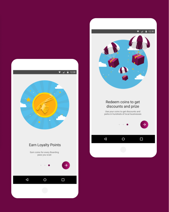 qatar App Screens