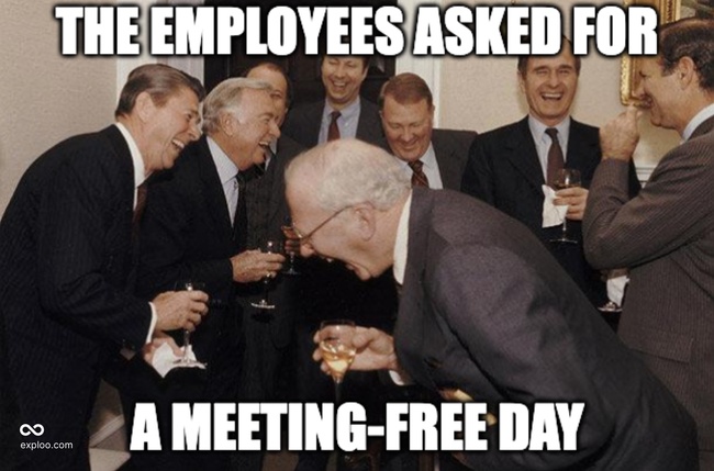 When employees ask for meeting-free Thursdays