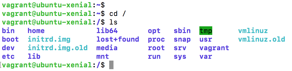Inside a Vagrant + VirtualBox VM