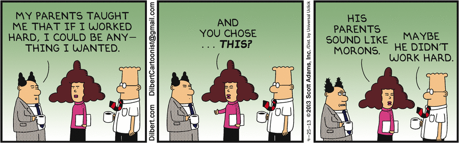 Dilbert cartoon