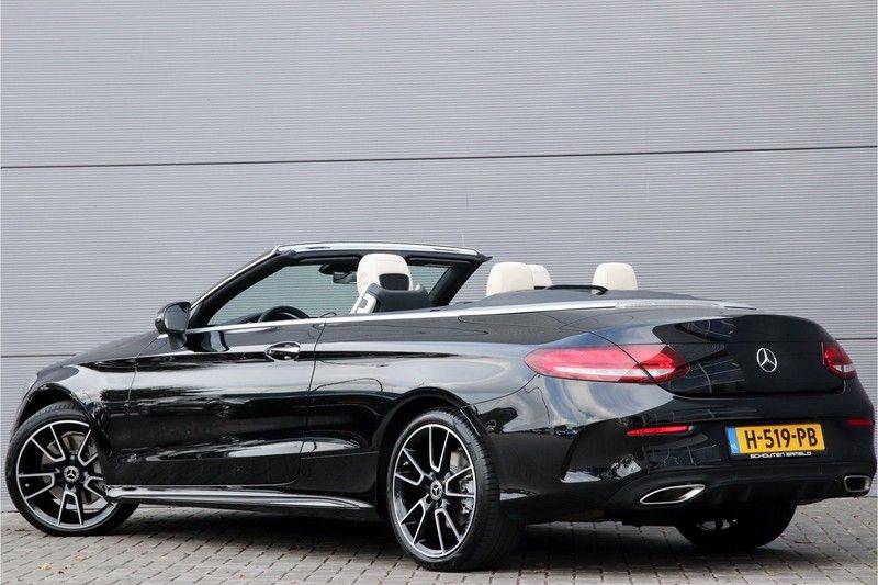 Mercedes-Benz C300 Cabrio Premium Plus Pack AMG Night Burmester Aircap 19" afbeelding 9