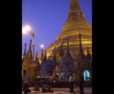 Burma Shwedagon Night 13