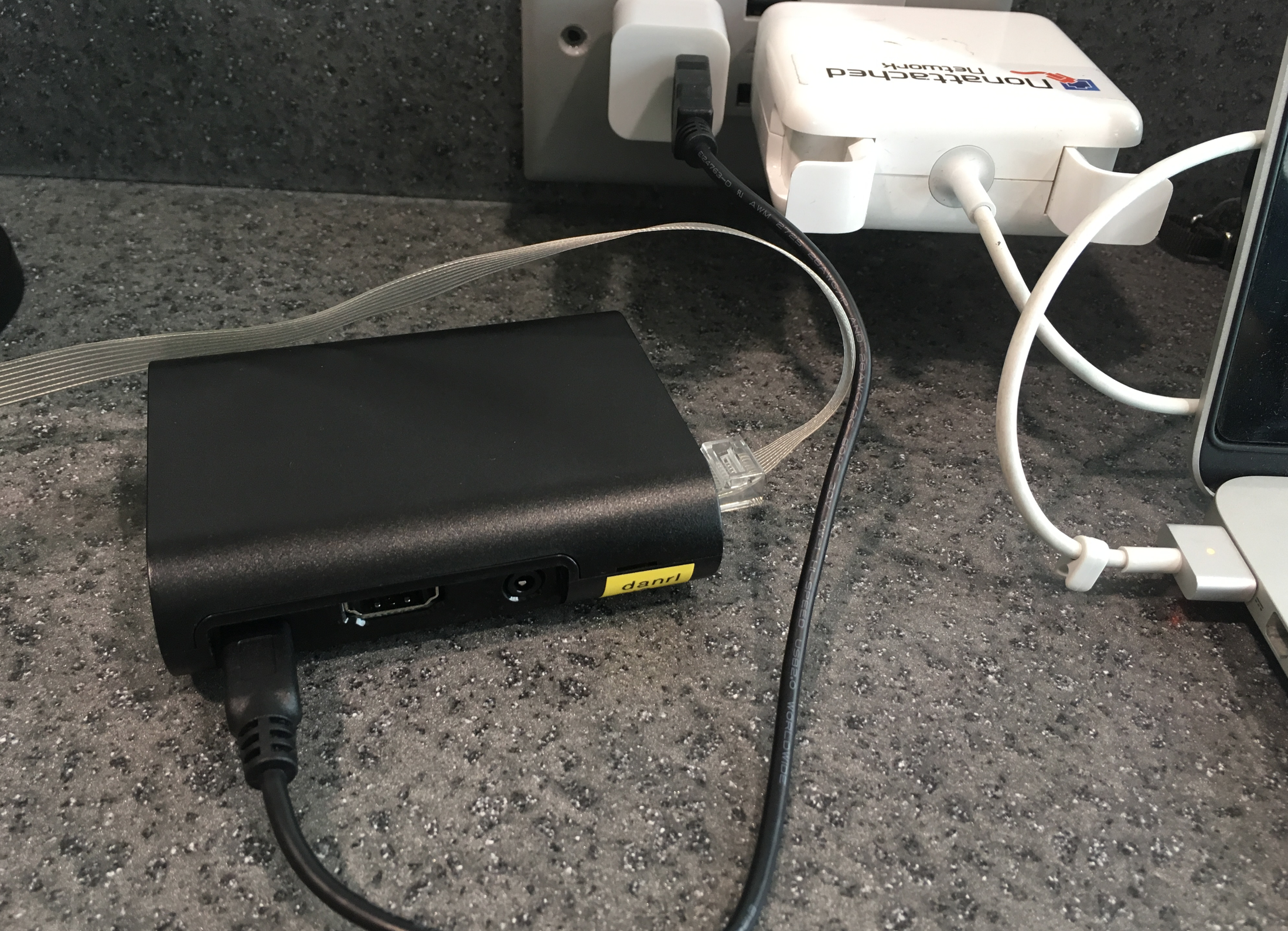 The private router in action!