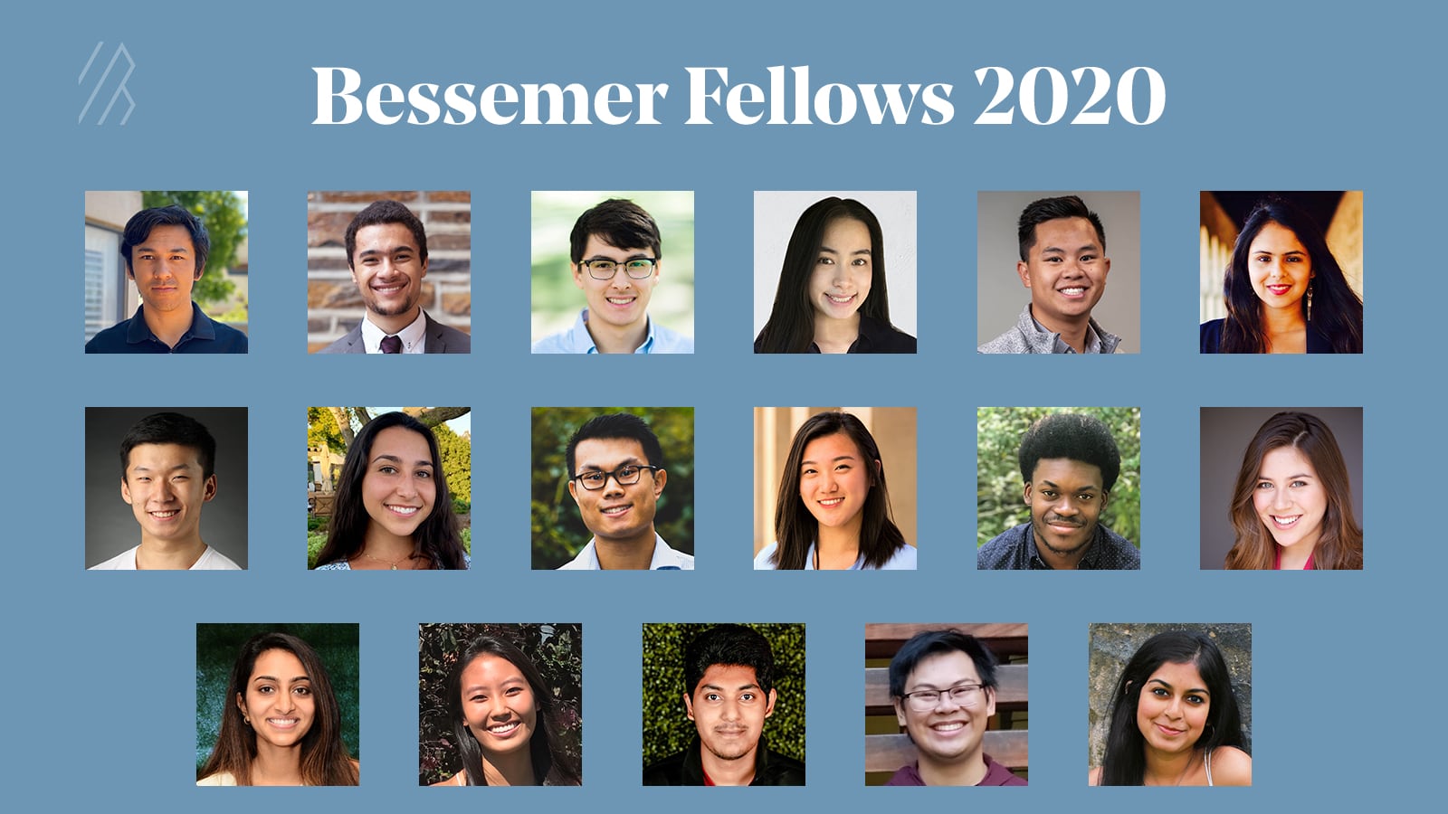 Bessemer's Inaugural 2020 Fellowship Class · Bessemer Venture Partners