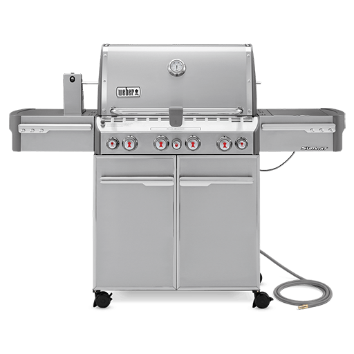BBQ Weber Série Summit S-470 Acier inoxydable Gaz Naturel