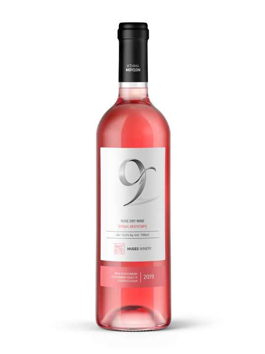 Prodotti-Greci-Vino-rosé-wine-n°9-Muses-Estate-750ml