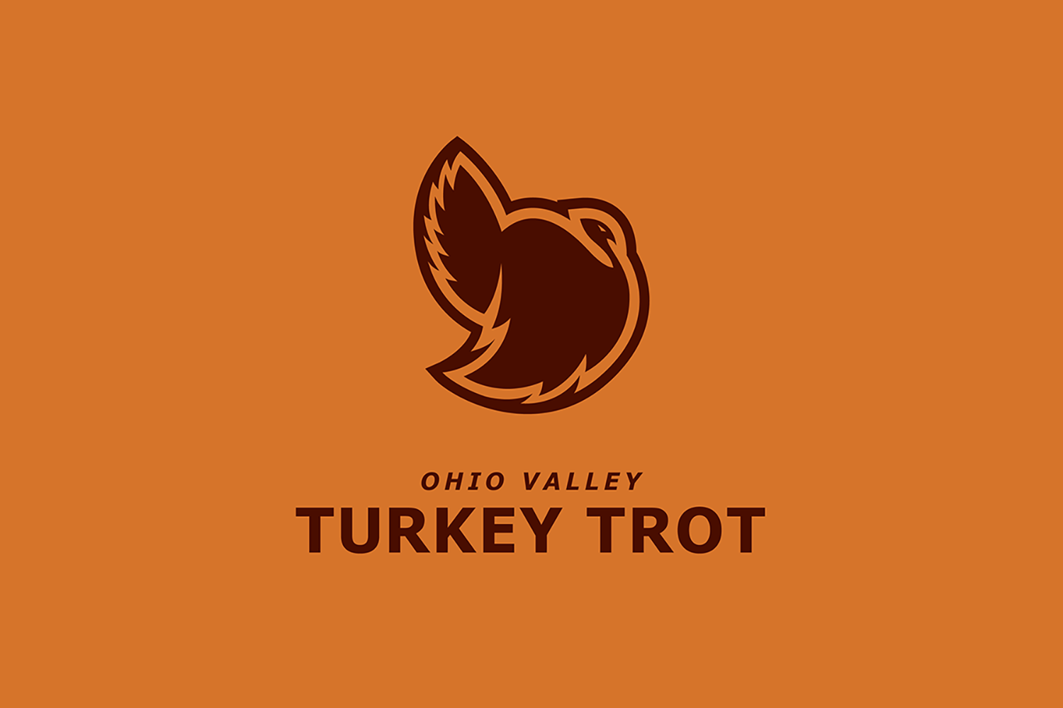 The official logo of the Ohio Valley Turkey Trot East Liverpool, Ohio
