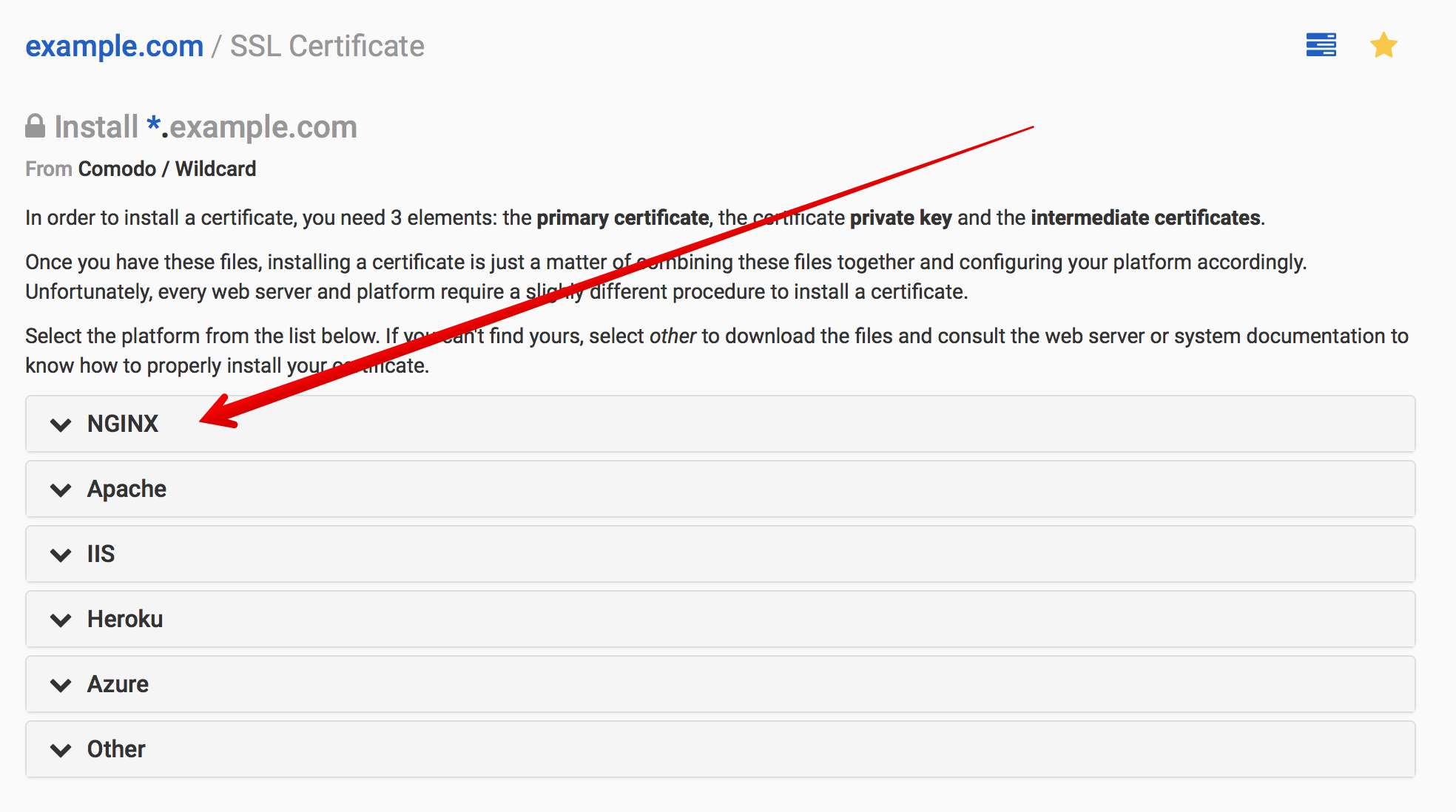 Generate certificate