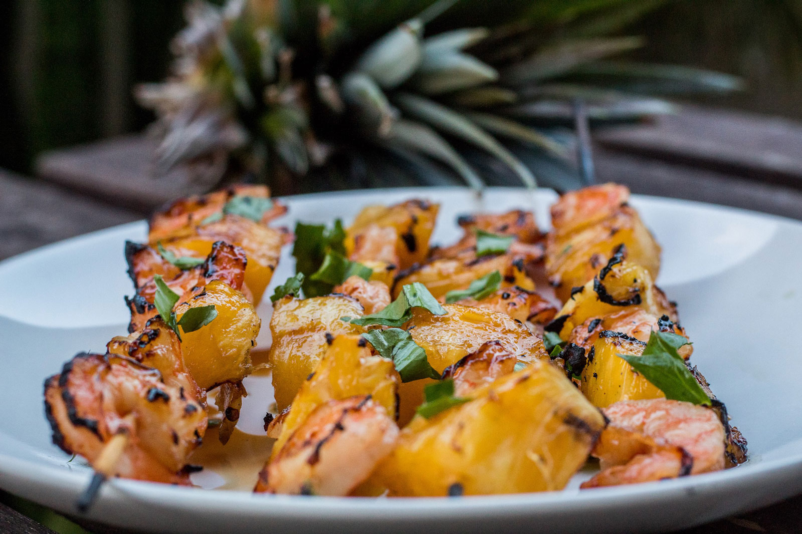 Make it a tropical night with grilled pineapple