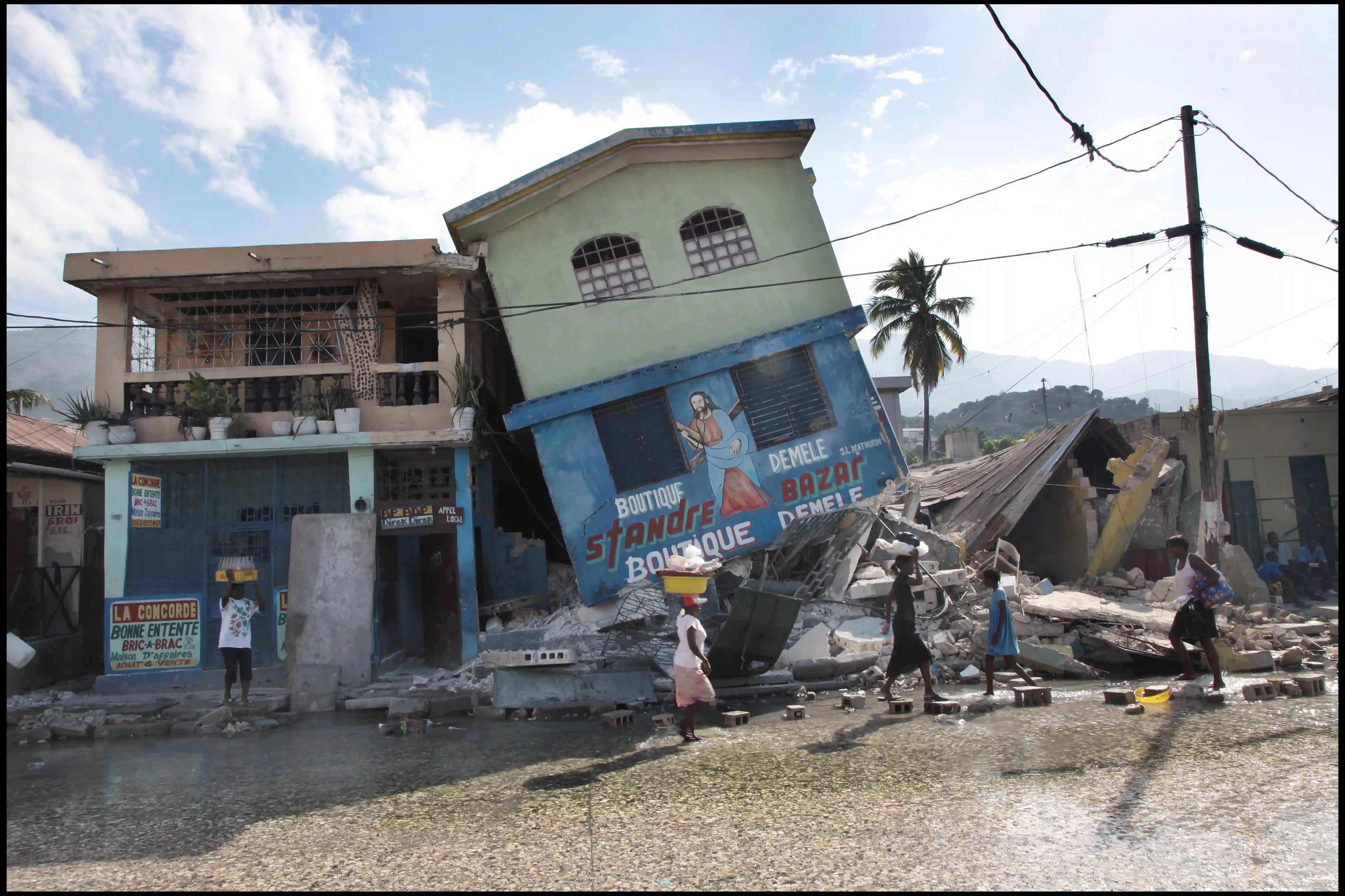 Martissant community, Port au Prince, January 2010