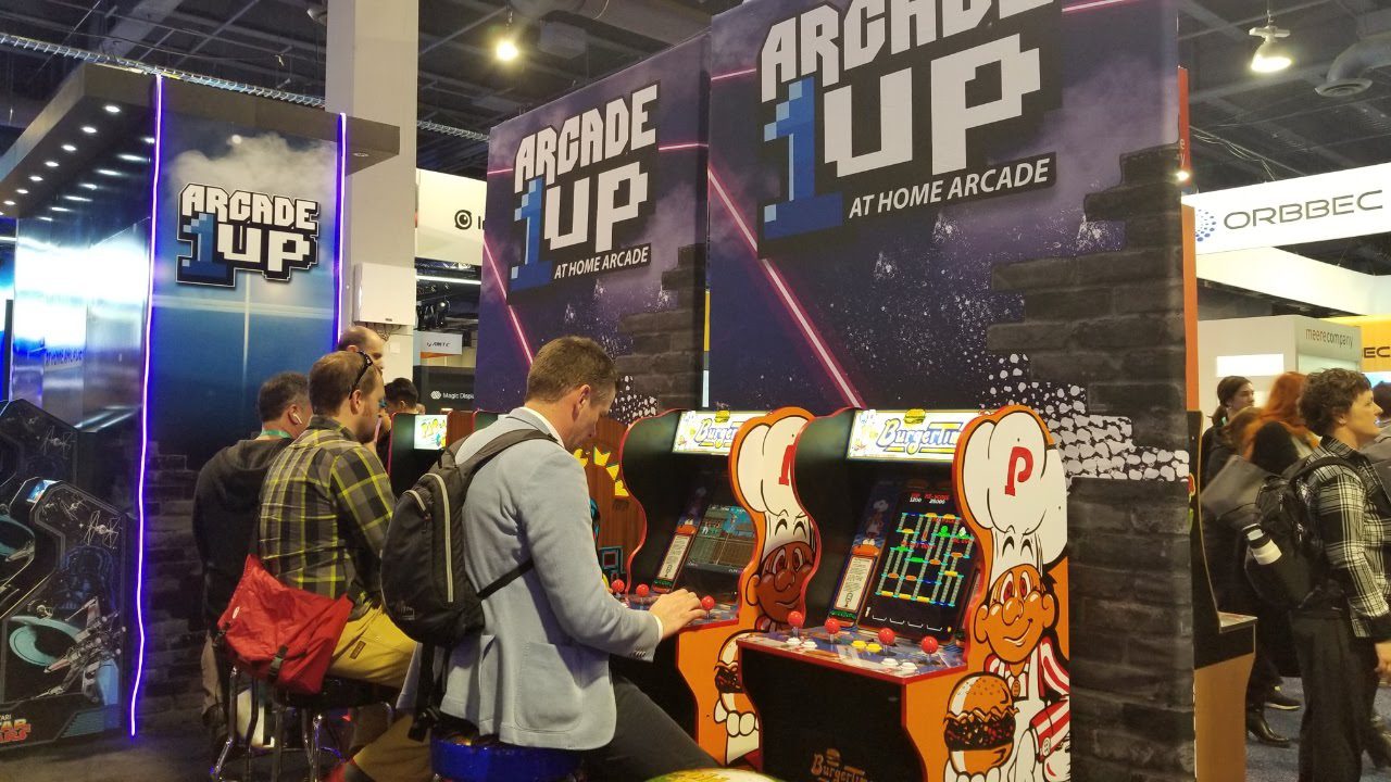 Arcade 1Up pop up at the 2019 Consumer Electronics Show
