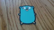 Golang logo sticker