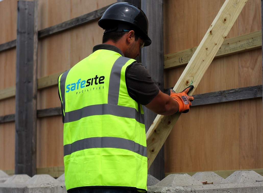 Construction Site Hoarding in West Yorkshire Full Supply & Install