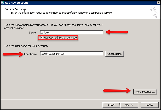 add email account to outlook 2010