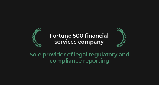 Regulatory Compliance Legal Reporting Legal Reporting Regulatory Compliance