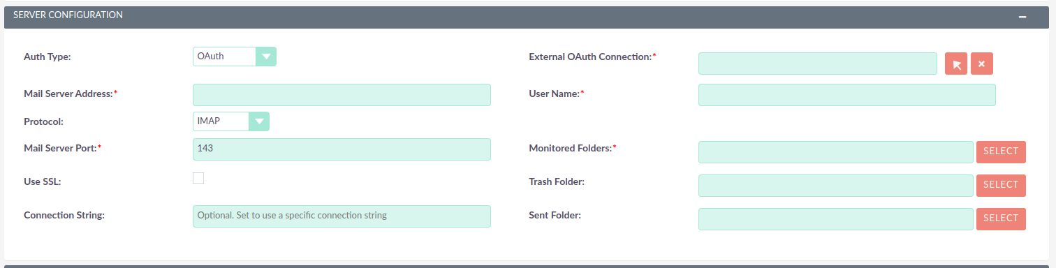 OAuth Server Configuration