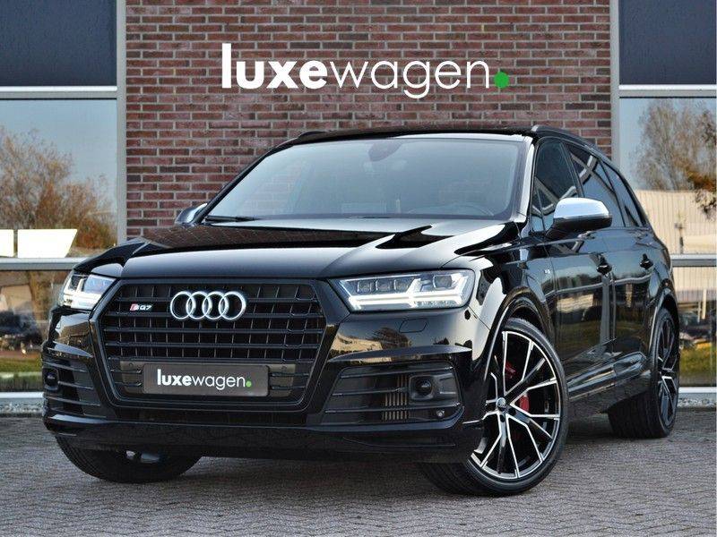 Audi SQ7 4.0 TDI 435pk quattro Pano Nachtz ACC HUD 4wielbest Ruitstiksel Luchtv 22inch Carbon afbeelding 1