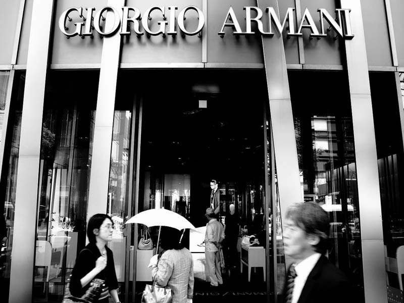 Giorgio Armani and DKNY Retail commission management