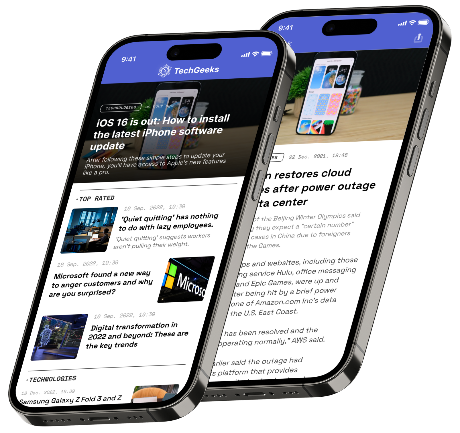 Tech Geeks News Apps