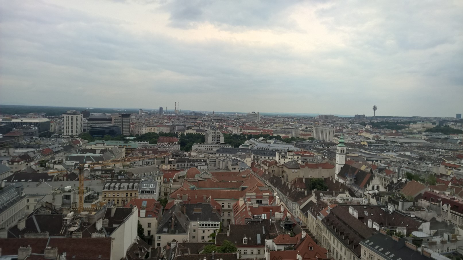 View from Stephansdom