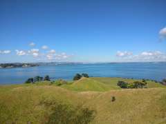 Auckland from Browns Island