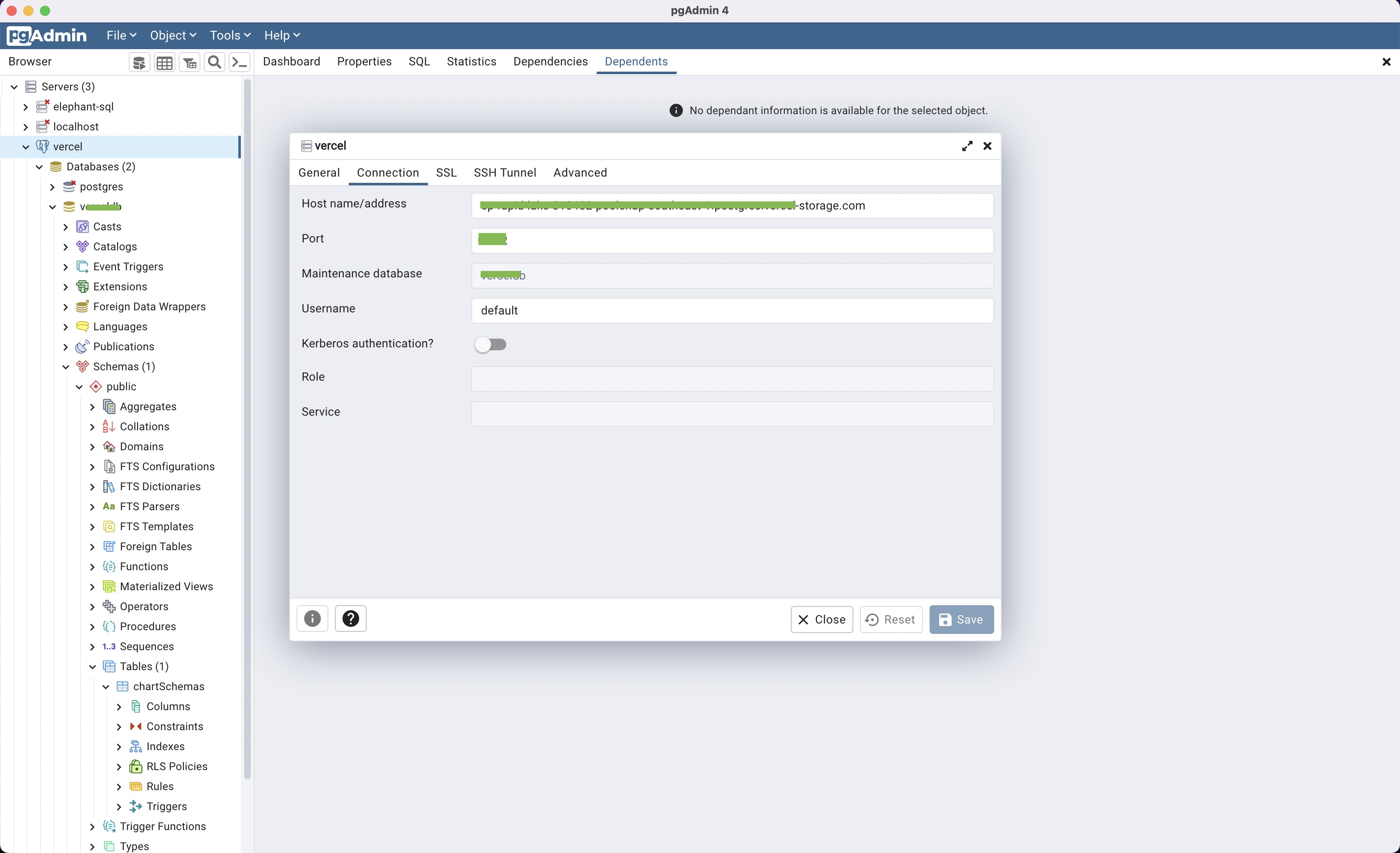 Connect Your Vercel Postgres Database Store To PgAdmin 4